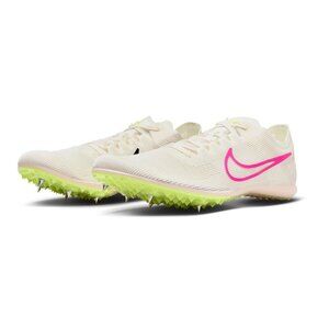 Nike Mens Zoom Mamba 6 Track Distance Spikes DR2733-101 White Size 9.5